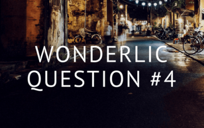 Wonderlic Test Practice Question 4 | Answer Explanation
