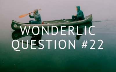 Wonderlic Test Practice Question 22 | Answer Explanation