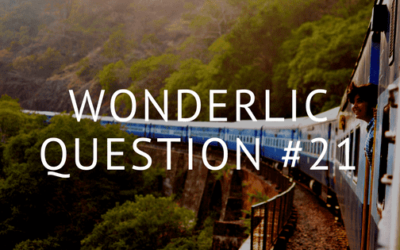 Wonderlic Test Practice Question 21 | Answer Explanation